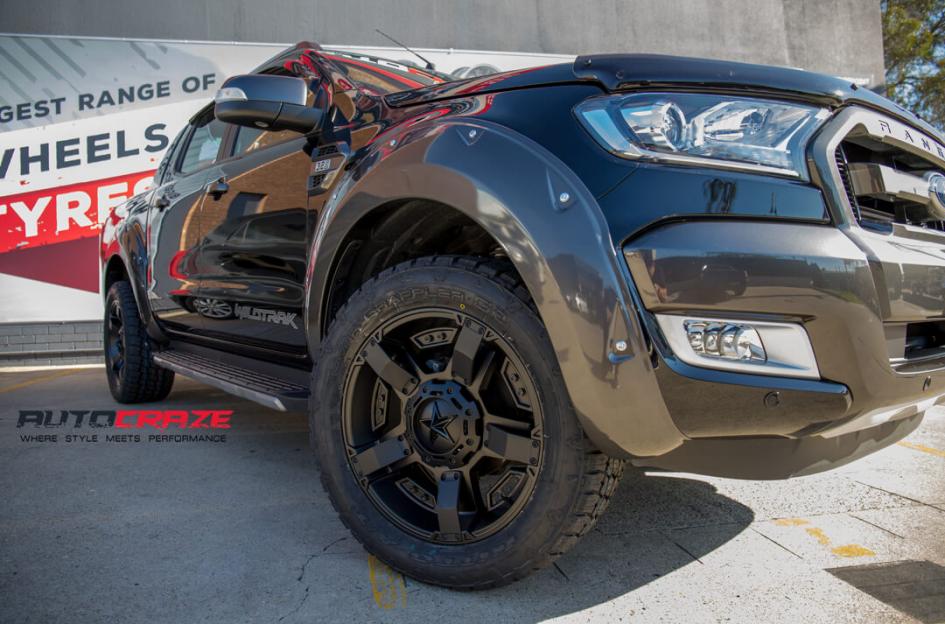 FORD RANGER ROCKSTAR XD 2 MATTE BLACK